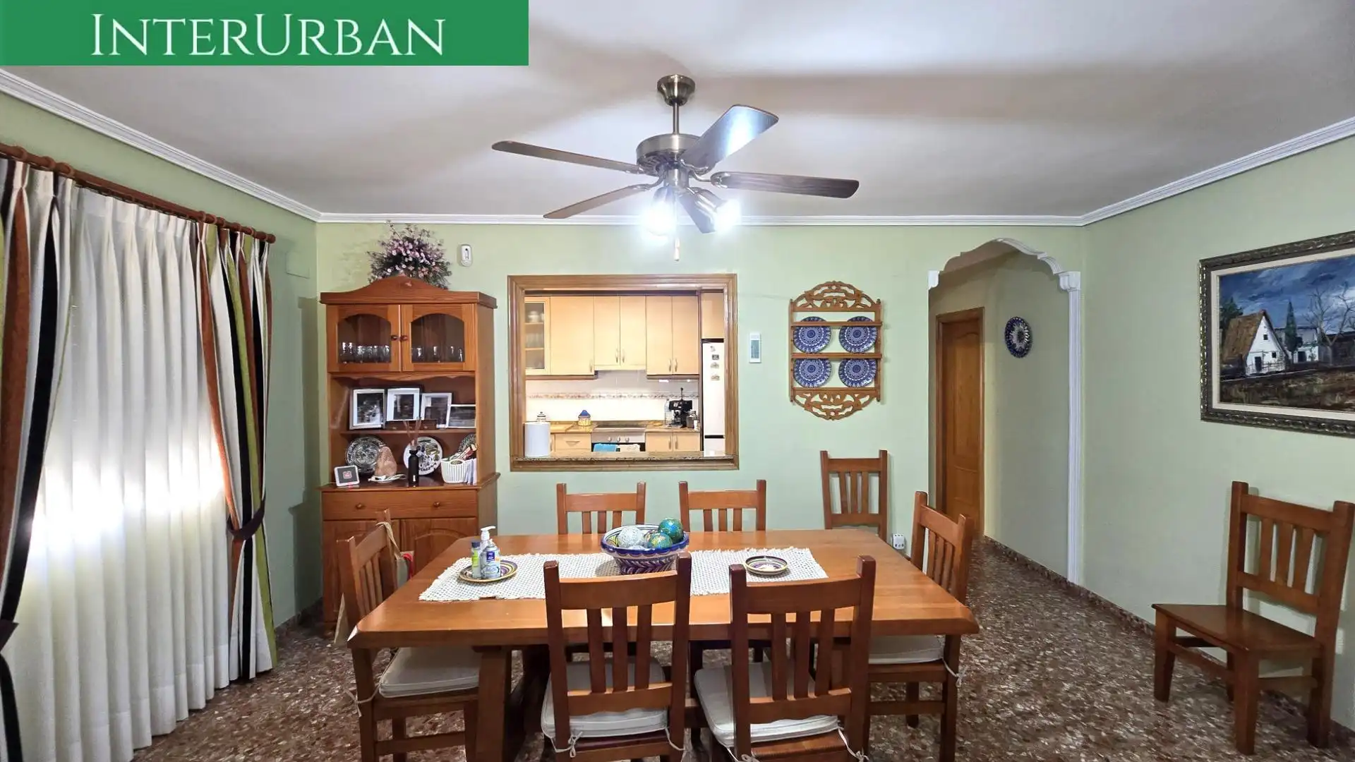 Comedor de Casa o chalet en venta en Vilamarxant con Aire acondicionado, Jardín privado y Terraza