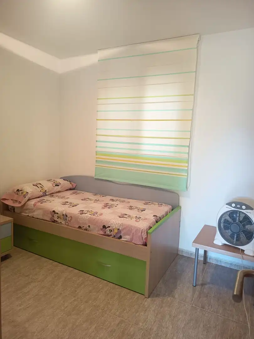 Schlafzimmer von Wohnungen zur Miete in Alcanar mit Klimaanlage, Heizung und Terrasse