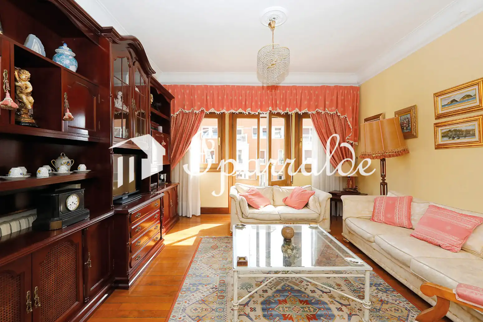 Living room of Flat for sale in Irun   with Heating and Balcony