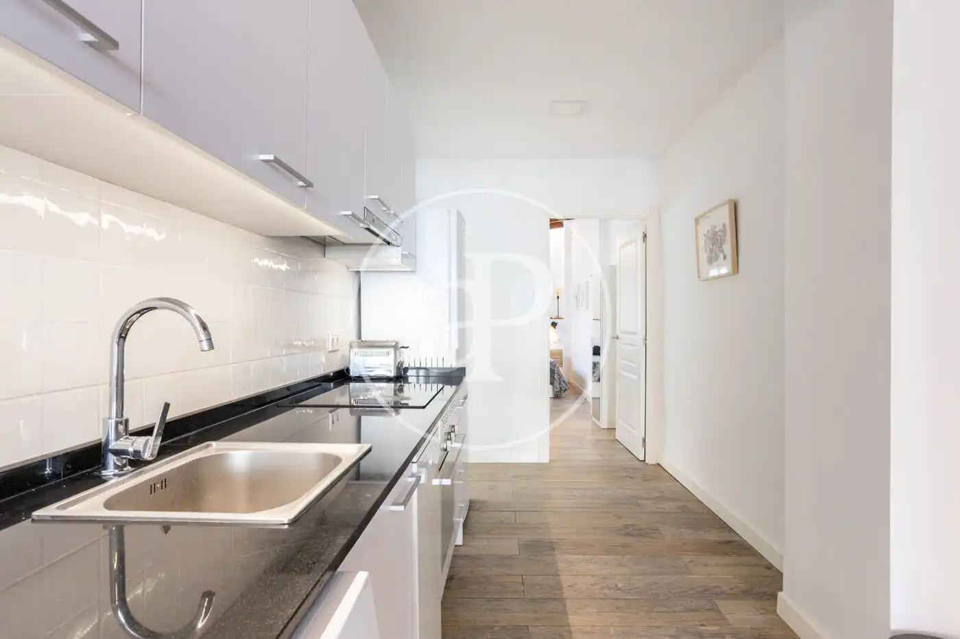 Kitchen of Attic for sale in Valencia  with Heating, Terrace and Furnished