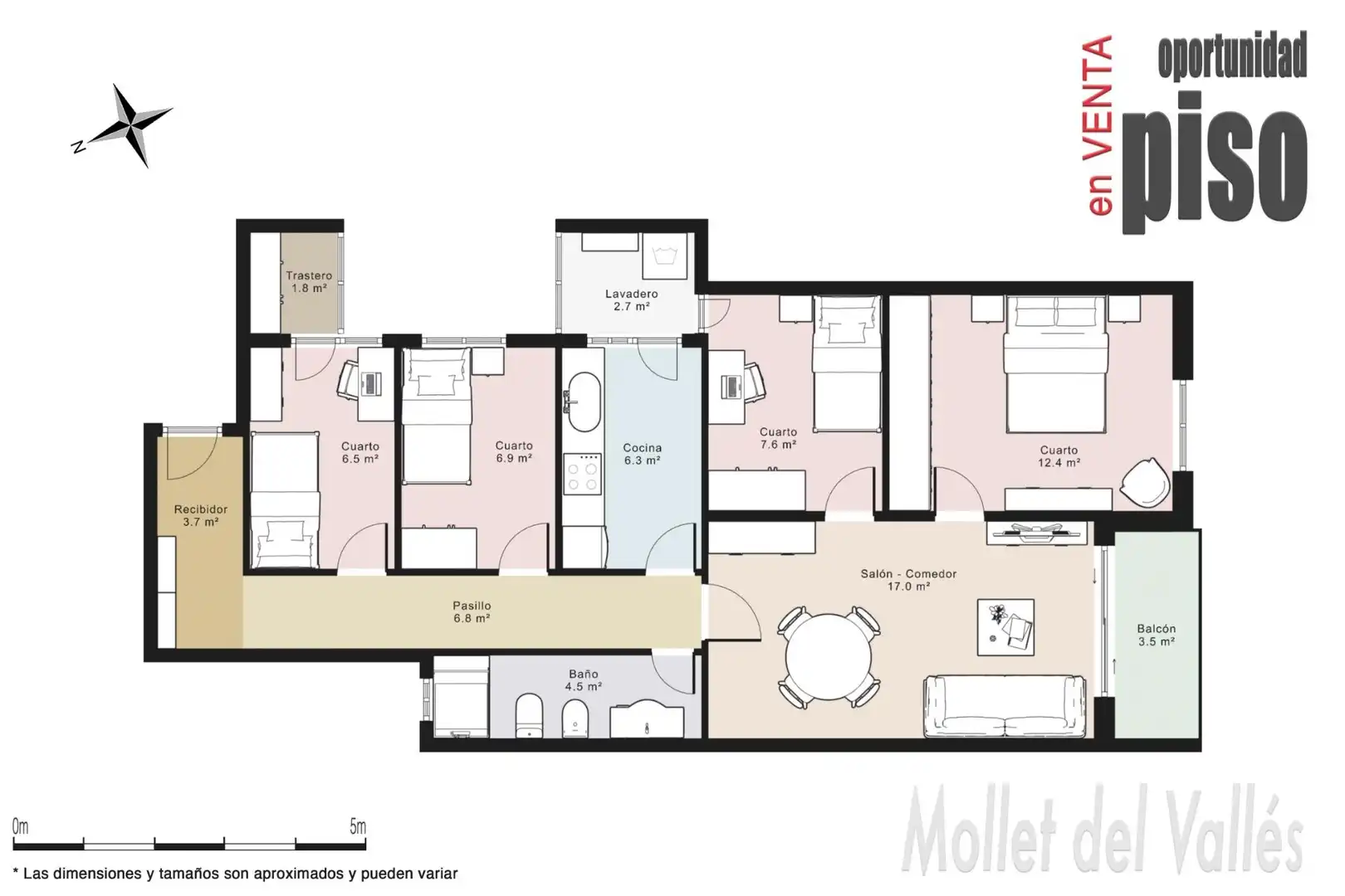 Flat for sale in Mollet del Vallès  with Air Conditioner, Heating and Storage room