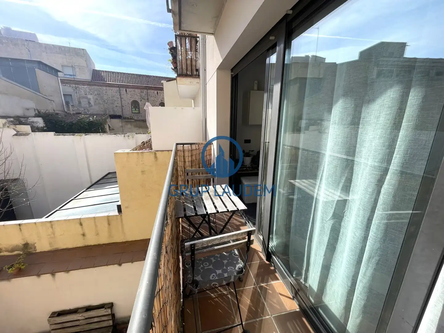 Balcony of Flat for sale in Mataró  with Air Conditioner, Storage room and Oven