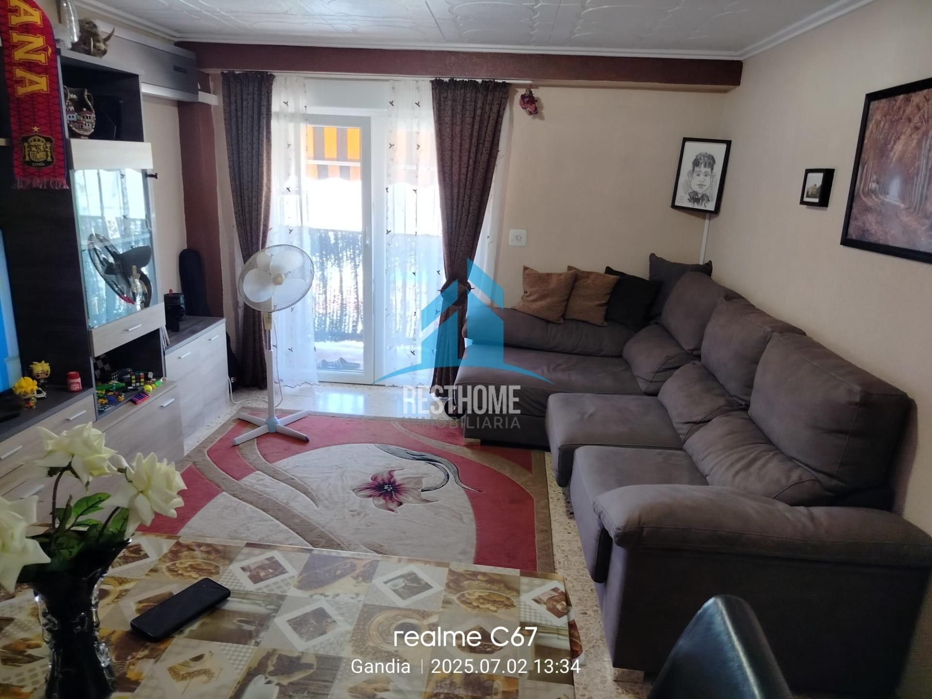 Sala de estar de Piso en venta en Gandia con Balcón