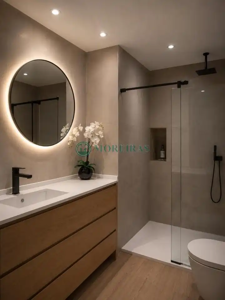 Bathroom of Flat for sale in Ourense Capital   with Heating, Storage room and Balcony