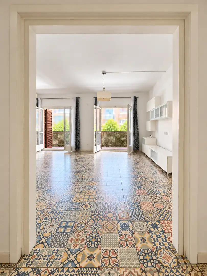 Sala d'estar de Pis en venda en El Prat de Llobregat amb Aire condicionat, Calefacció i Terrassa