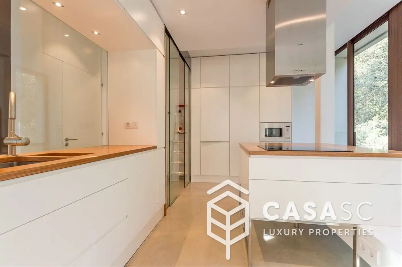 Kitchen of Houses for sale in Sant Cugat del Vallès  with Air Conditioner, Heating and Private garden