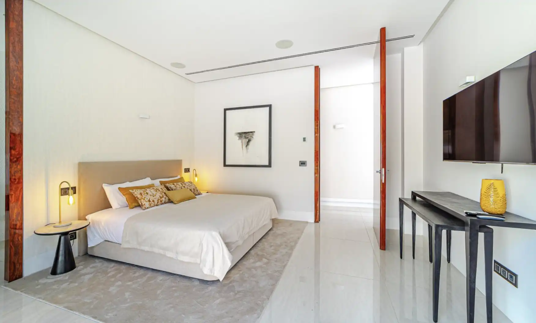Habitación de Casa o chalet de alquiler en Marbella con Aire acondicionado, Jardín privado y Terraza