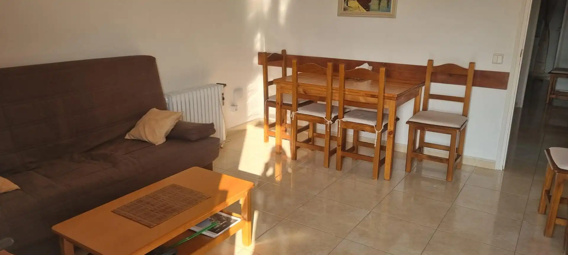 Sala d'estar de Apartament en venda en Roses amb Terrassa, Balcó i Piscina comunitària