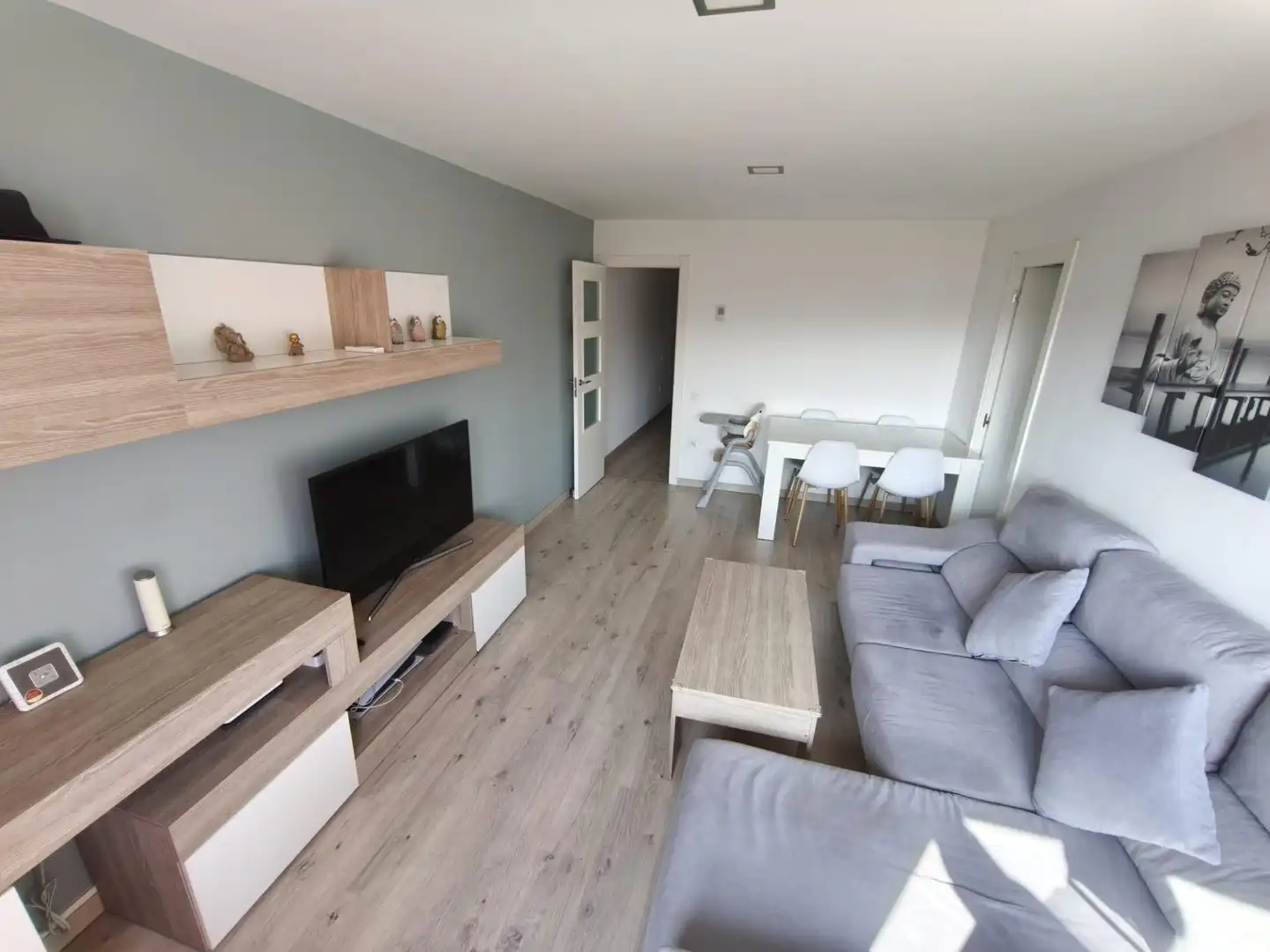 Sala d'estar de Pis en venda en Montcada i Reixac amb Aire condicionat, Calefacció i Parquet