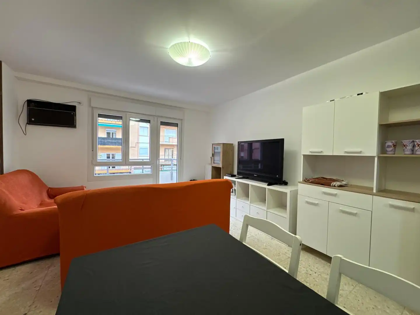 Wohnzimmer von Wohnung zur Miete in Cáceres mit Klimaanlage, Heizung und Terrasse