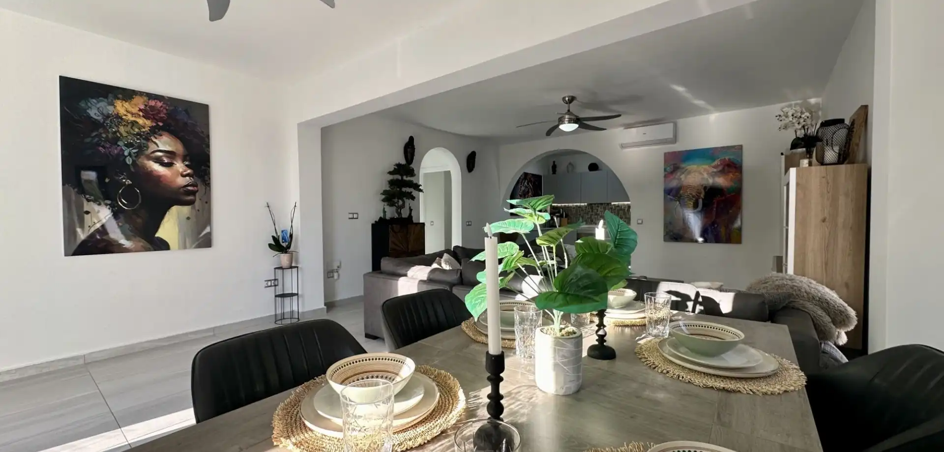 Comedor de Casa o chalet en venta en Rojales con Aire acondicionado, Jardín privado y Terraza