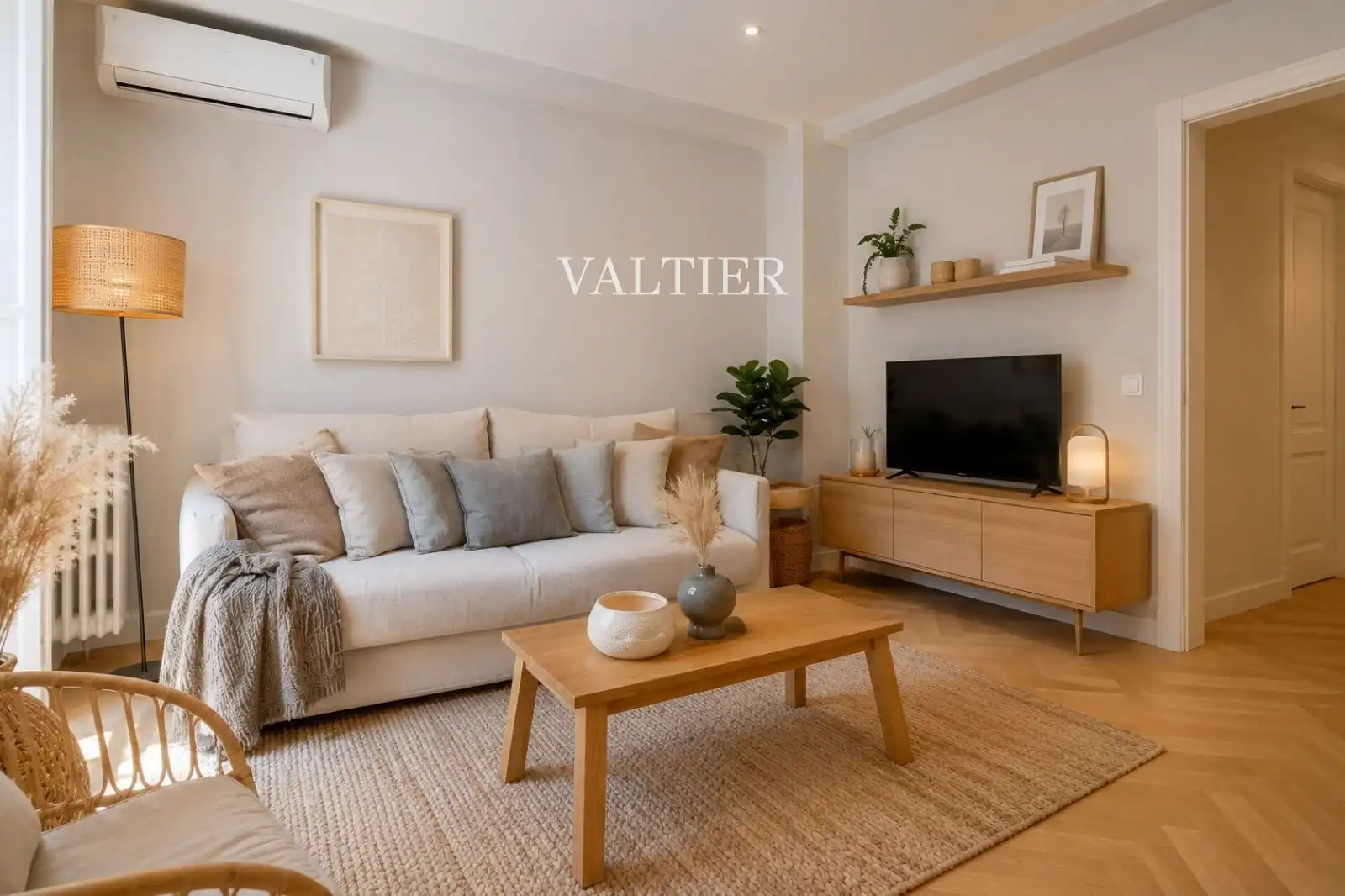 Sala de estar de Piso en venta en Madrid con Amueblado