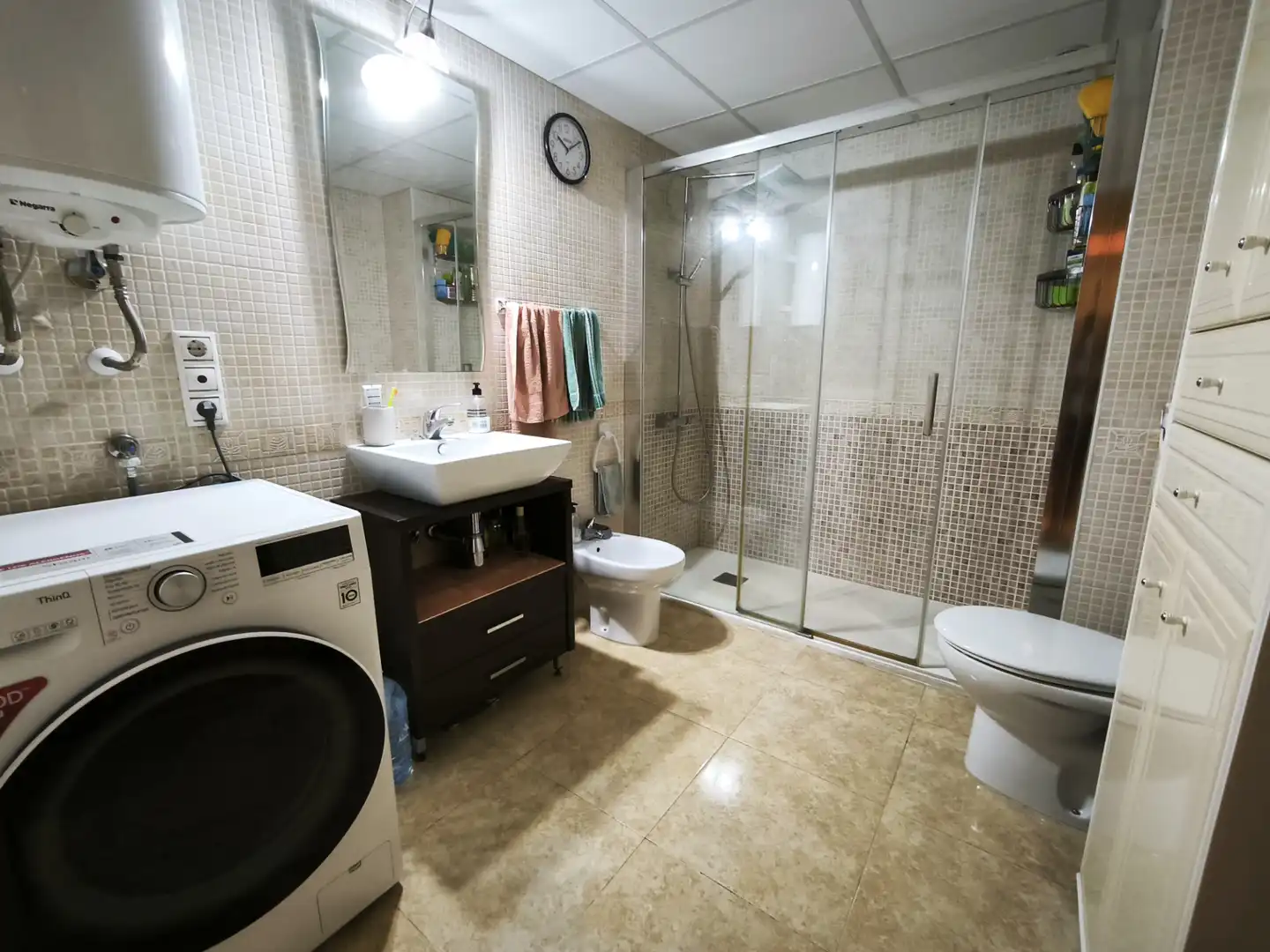 Bathroom of Apartments for sale in La Ràpita  with Air Conditioner, Storage room and Furnished