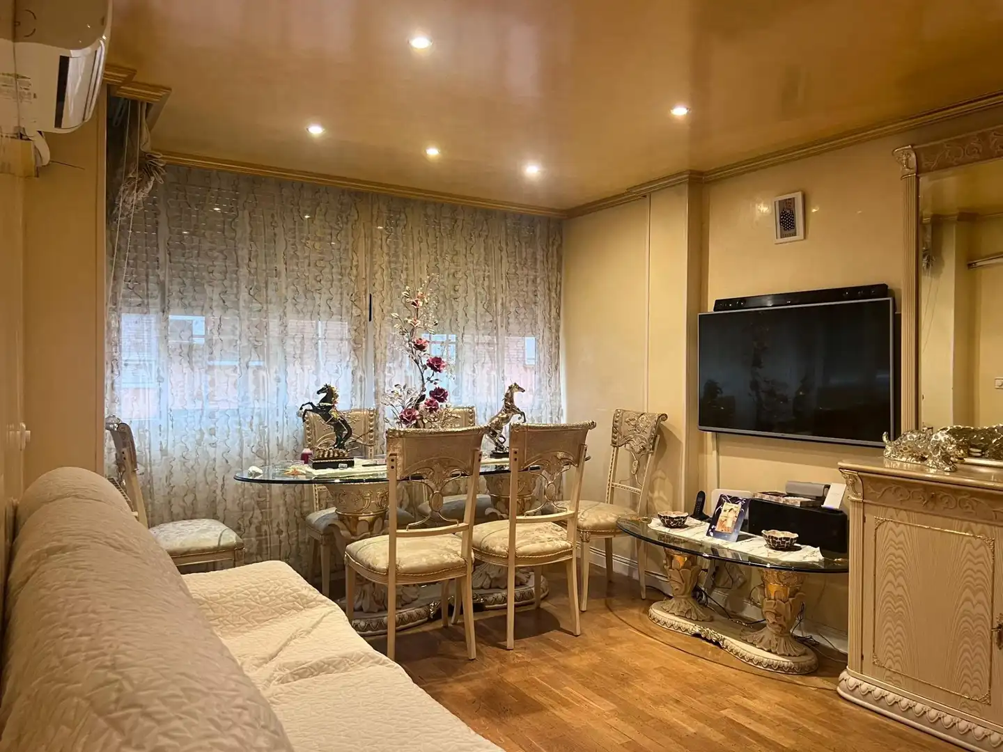 Sala de estar de Piso en venta en Getafe con Aire acondicionado, Calefacción y Parquet
