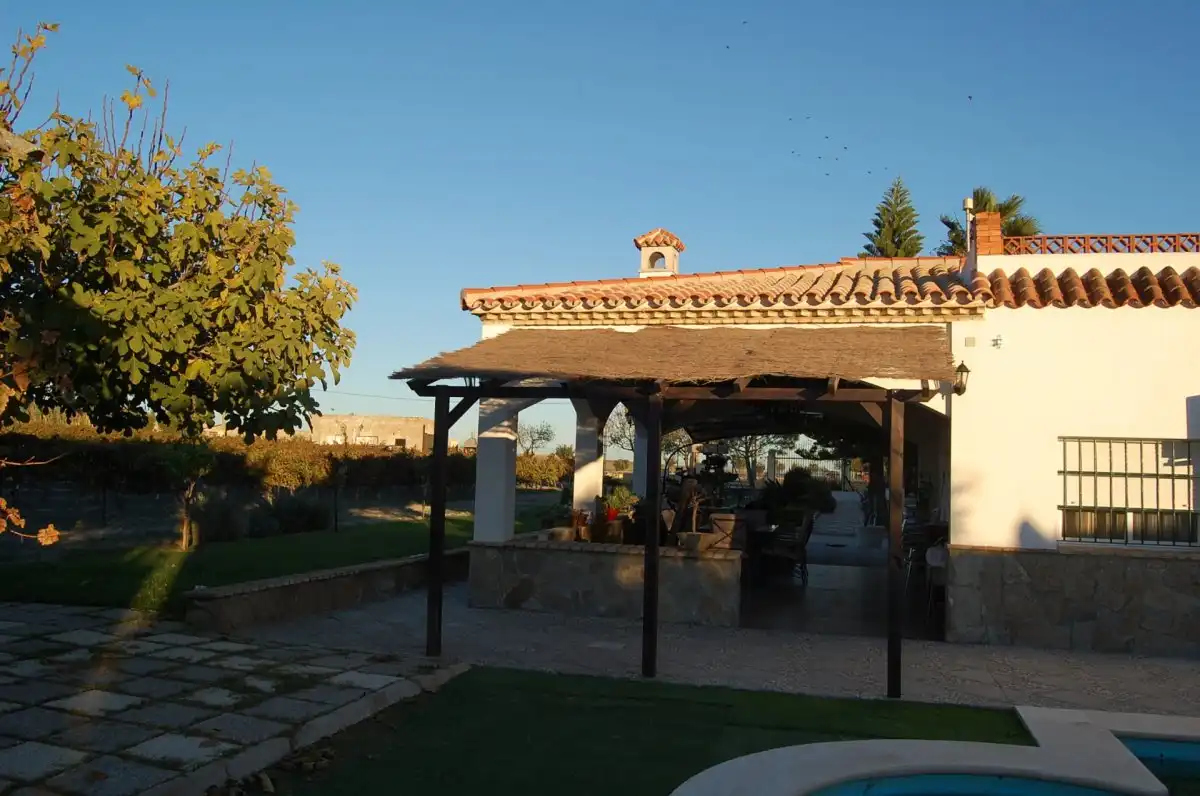Jardín de Finca rústica en venta en El Puerto de Santa María con Aire acondicionado, Trastero y Piscina