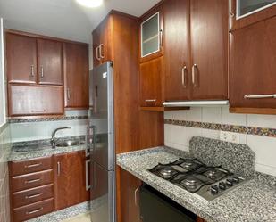 Kitchen of Flat to rent in  Granada Capital  with Heating, Parquet flooring and Storage room