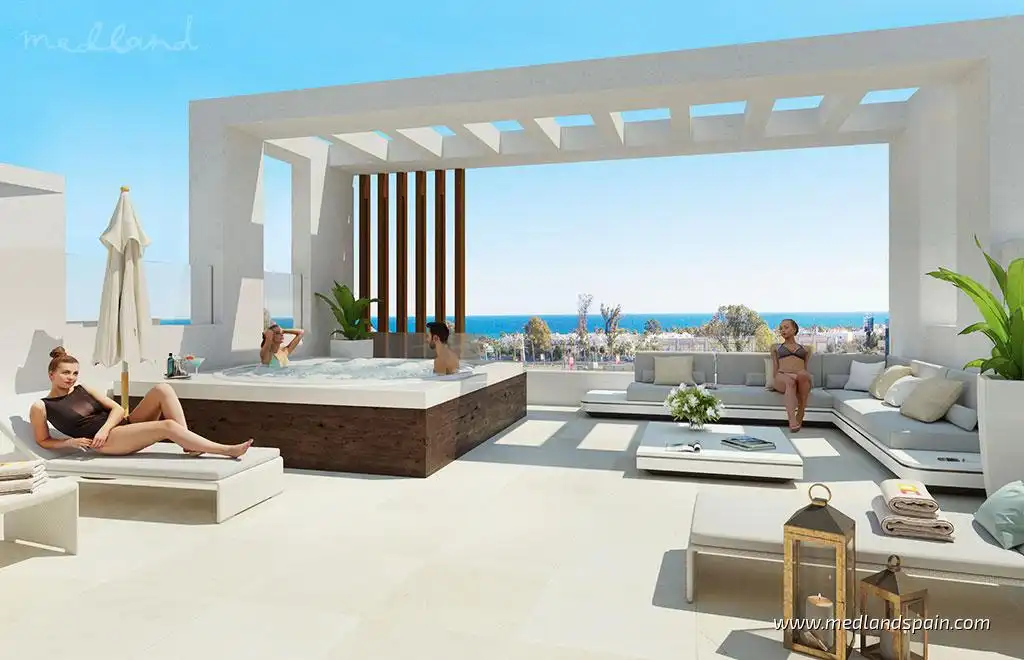 Reihenhaus mit Pool zum Verkauf in El Faro de Calaburra - Chaparral