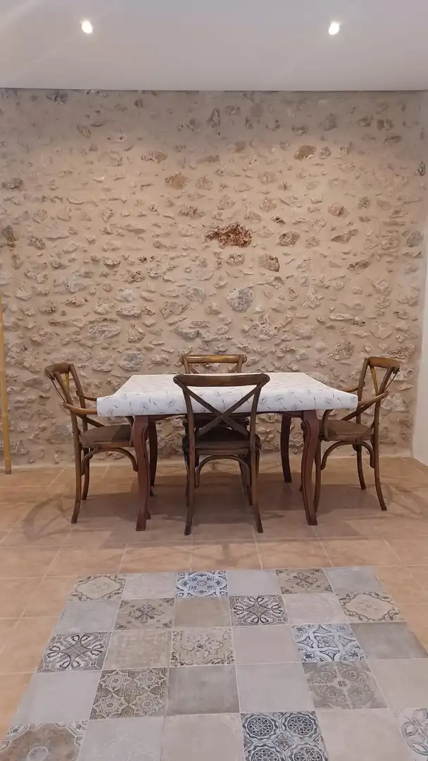 Esszimmer von Country house zum Verkauf in Barx mit Klimaanlage, Heizung und Terrasse