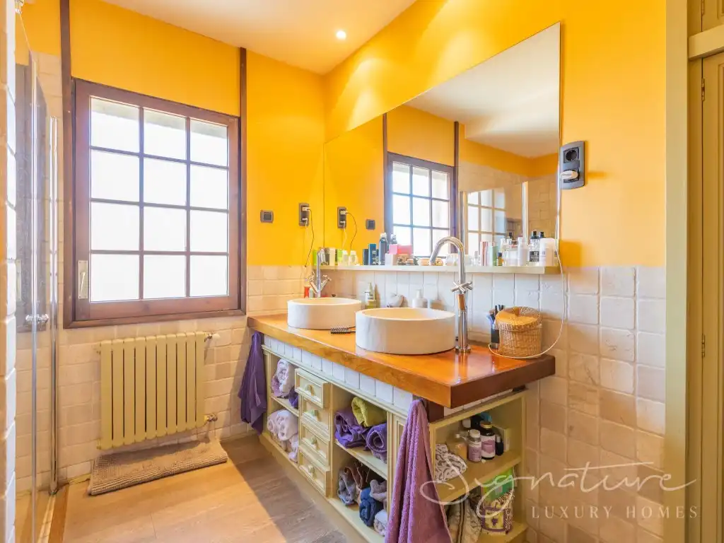 Baño de Ático en venta en Sant Cugat del Vallès con Aire acondicionado