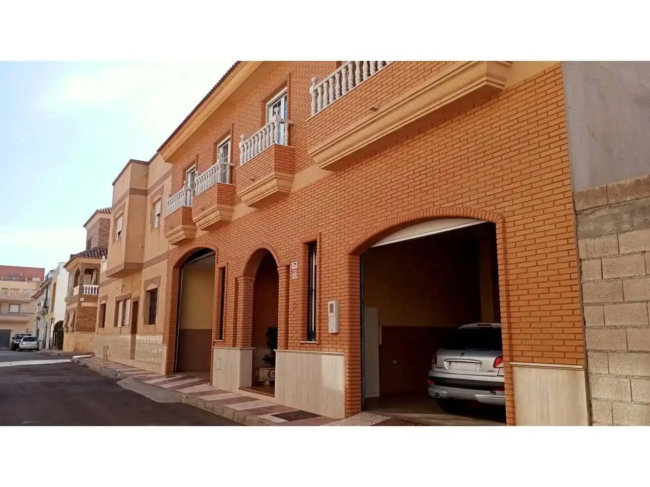 Exterior view of Houses for sale in Roquetas de Mar  with Air Conditioner, Heating and Private garden