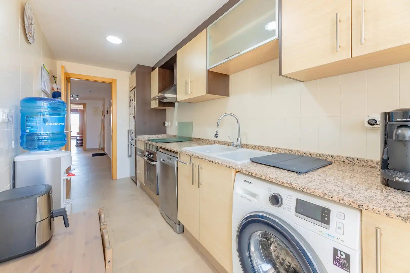 Cocina de Piso de alquiler en Catarroja con Aire acondicionado, Calefacción y Amueblado