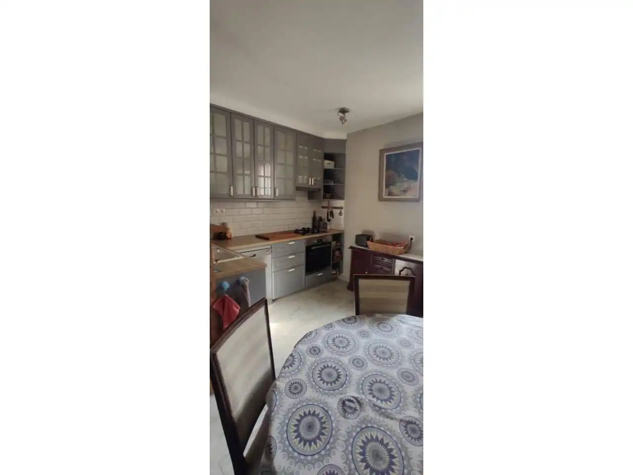 Cuina de Casa o xalet en venda en Alicante / Alacant amb Aire condicionat, Jardí privat i Terrassa