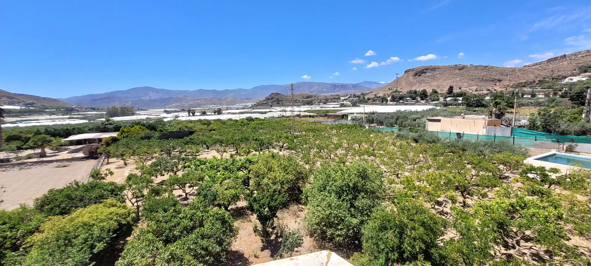 Jardín de Finca rústica en venta en Berja con Jardín privado, Terraza y Piscina