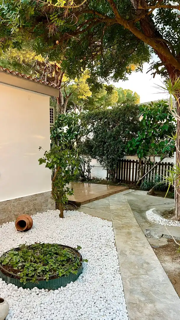 Terraza de Casa o chalet de alquiler en Marbella con Aire acondicionado, Calefacción y Jardín privado