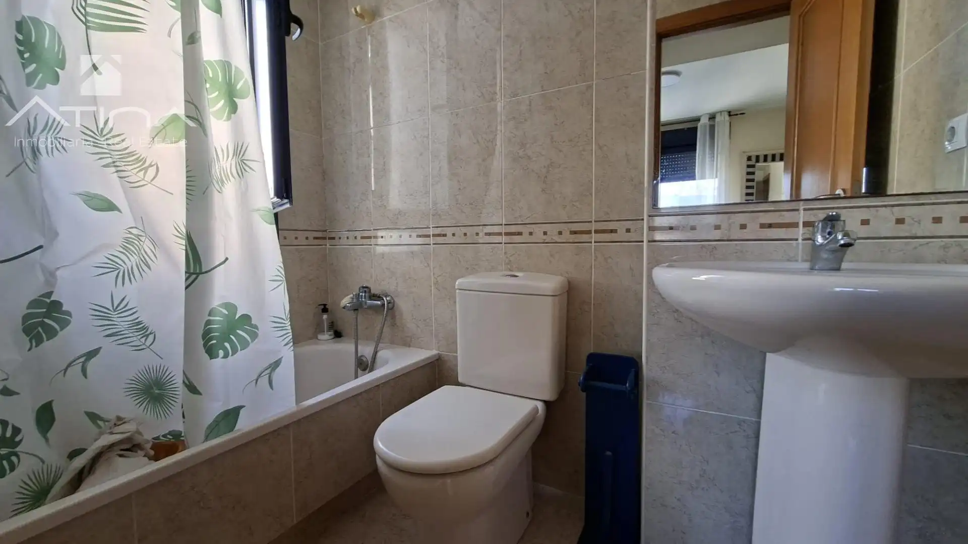 Baño de Apartamento en venta en Bellreguard con Aire acondicionado, Jardín privado y Terraza