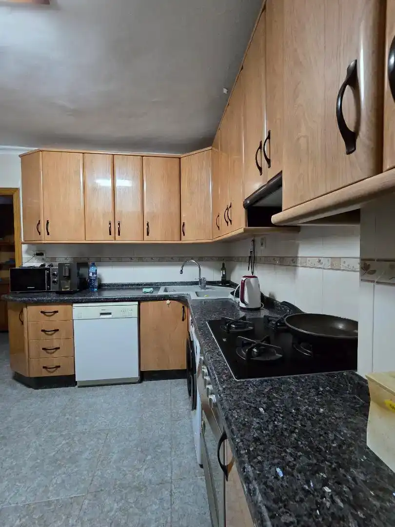 Kitchen of Flat for sale in Cocentaina  with Air Conditioner