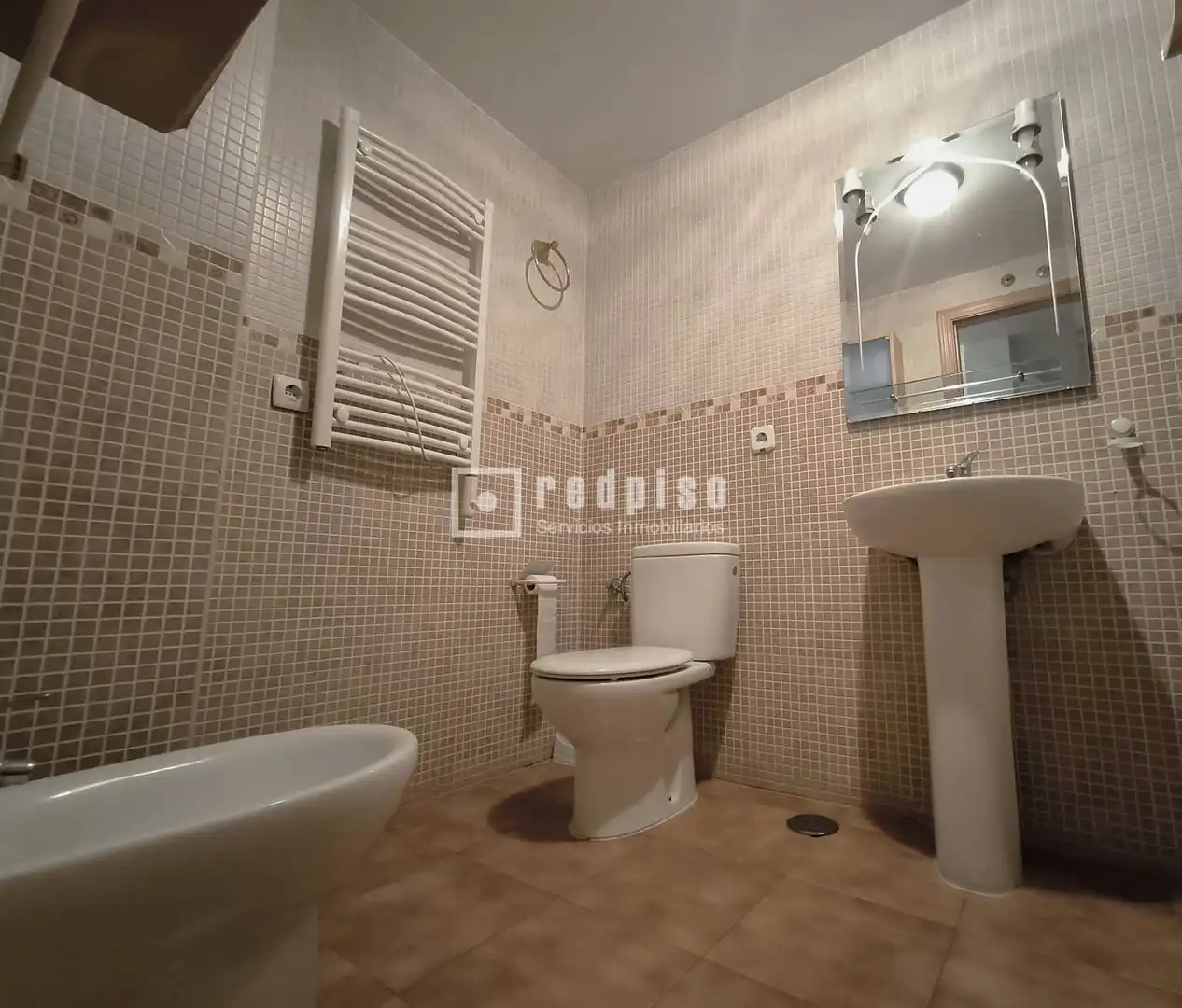 Badezimmer von Wohnung zur Miete in Calera y Chozas mit Heizung, Terrasse und Abstellraum