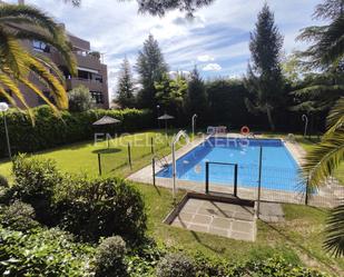 Swimming pool of Flat to rent in La Moraleja  with Air Conditioner and Swimming Pool