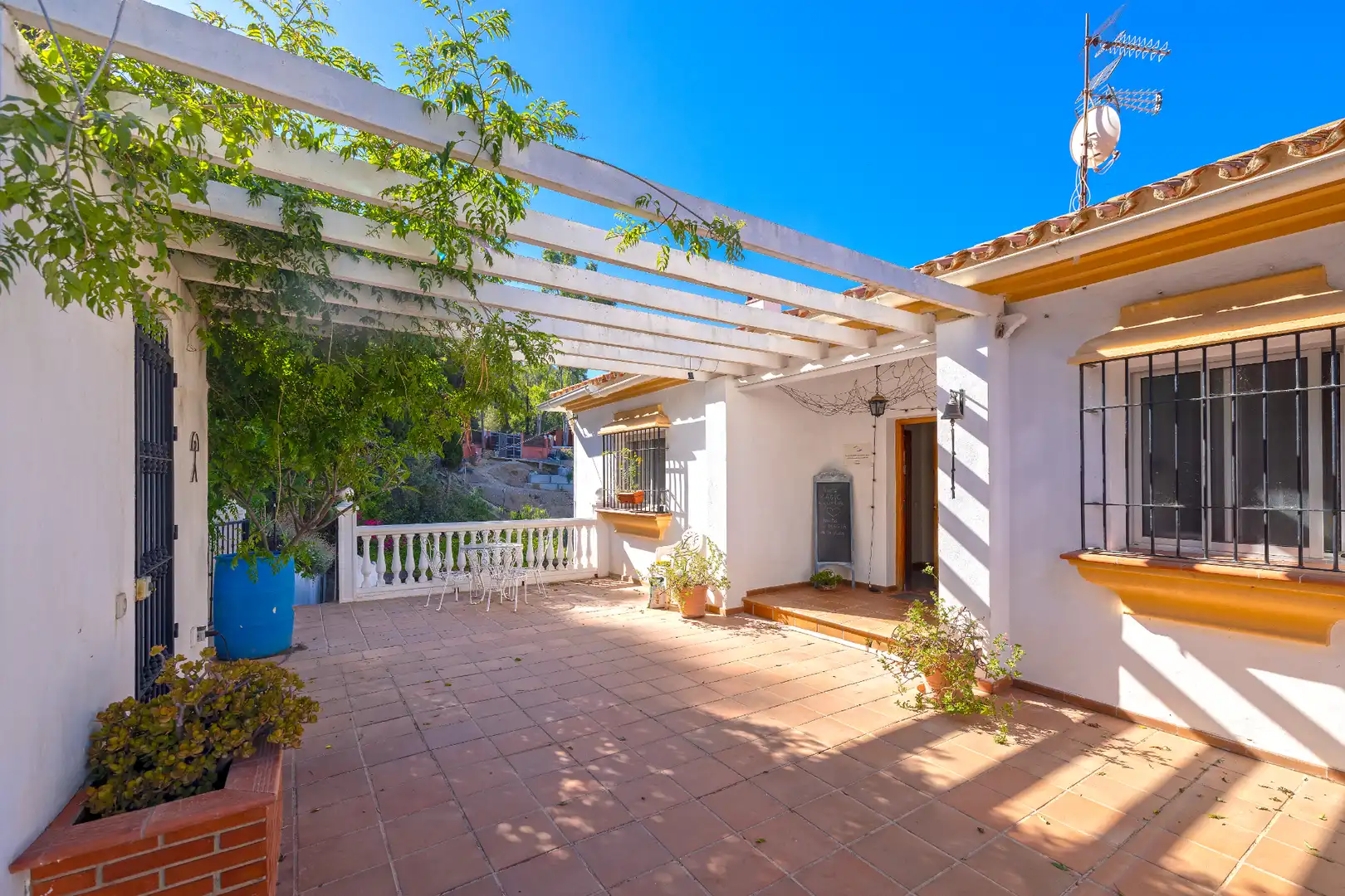 Terraza de Finca rústica en venta en Colmenar con Aire acondicionado, Calefacción y Jardín privado