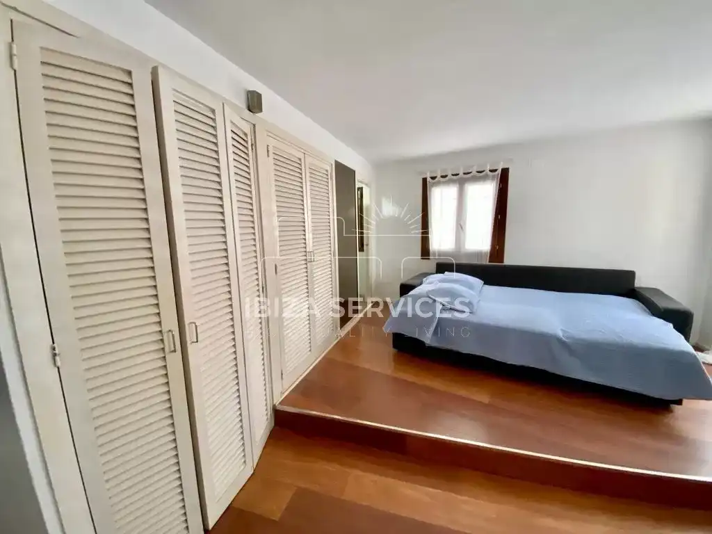 Bedroom of Flat for sale in Eivissa  with Air Conditioner