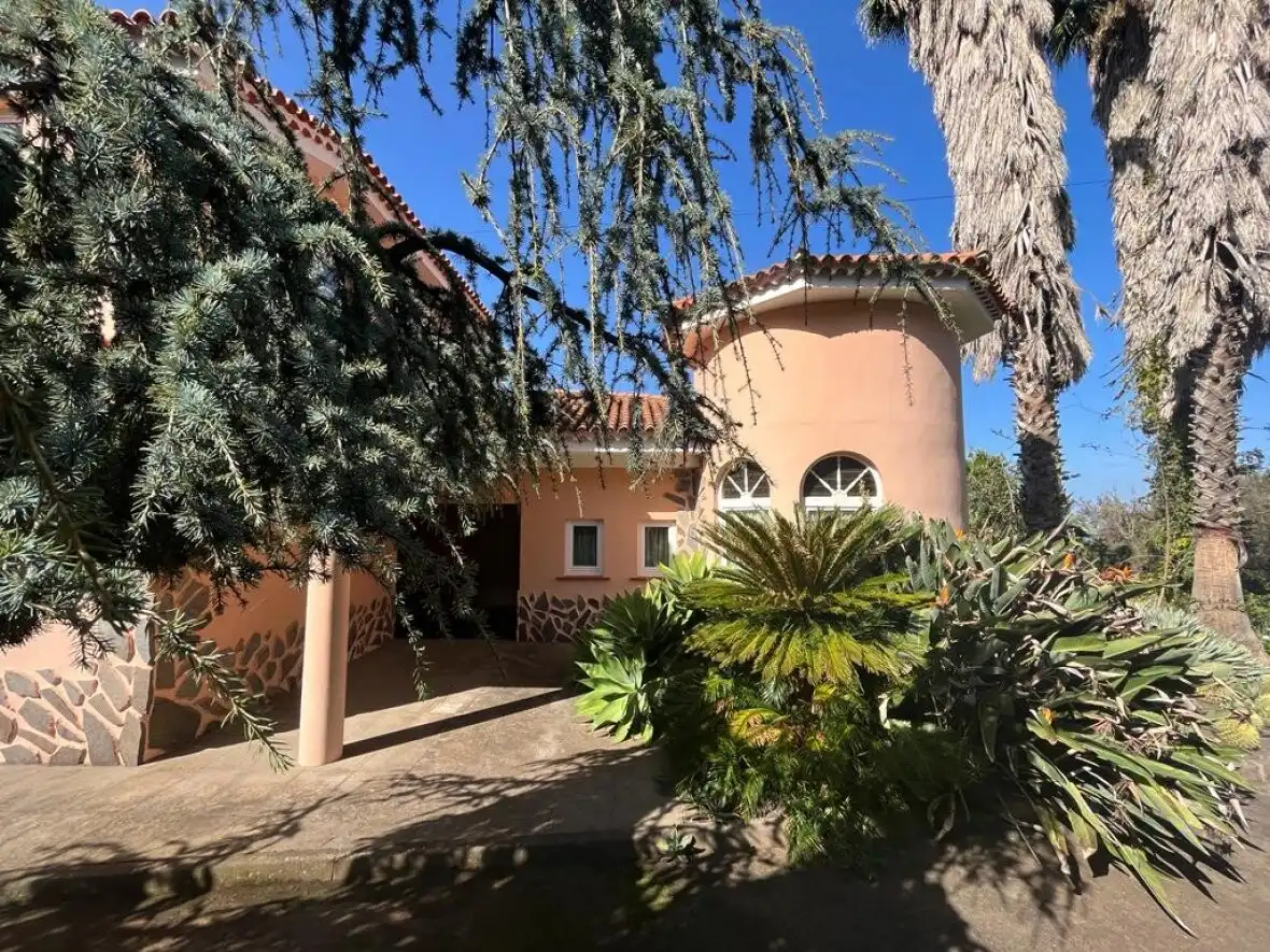 Exterior view of Houses for sale in La Orotava  with Terrace and Sauna
