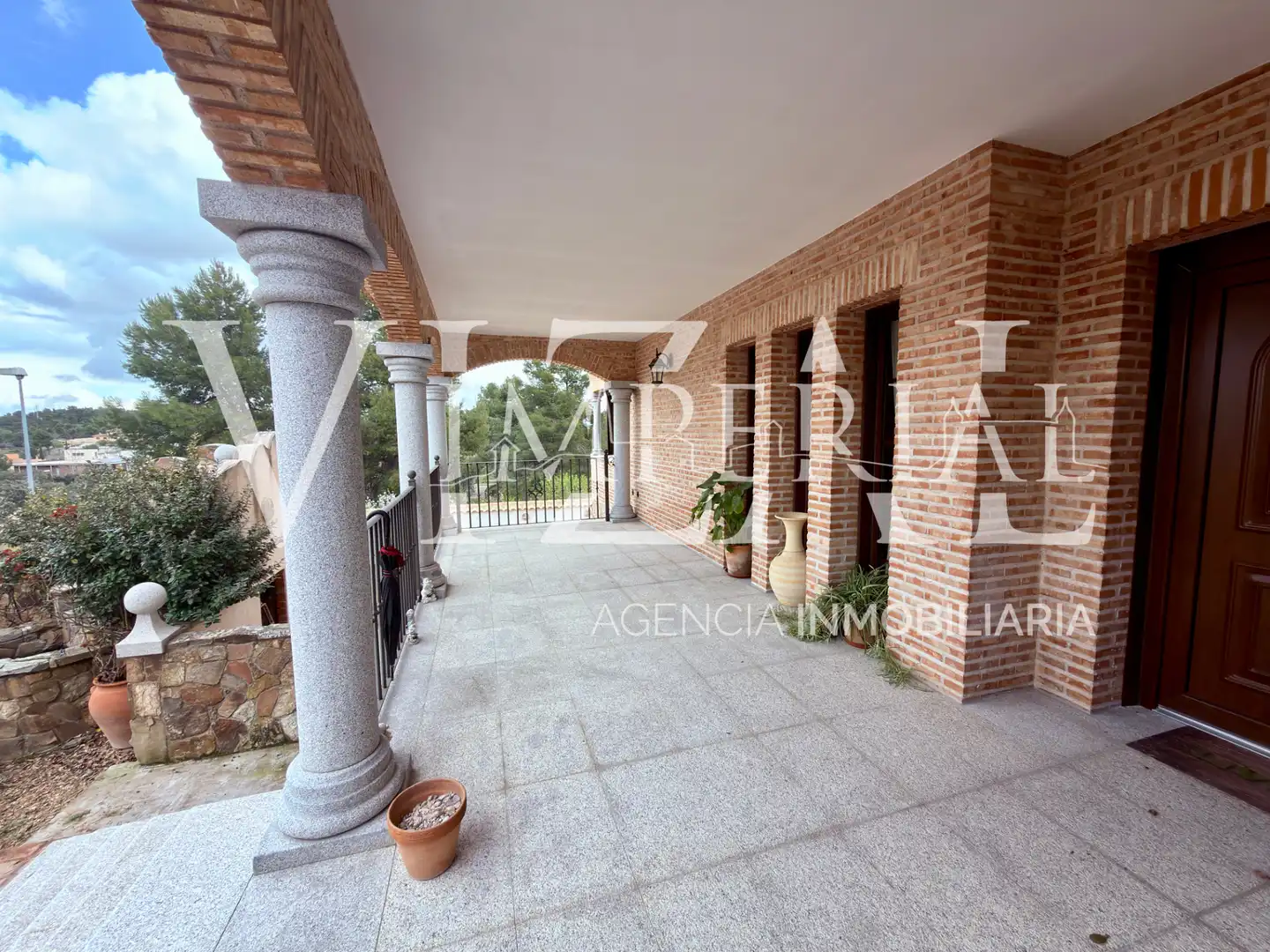 Terrassa de Casa o xalet en venda en Toledo amb Aire condicionat, Calefacció i Jardí privat