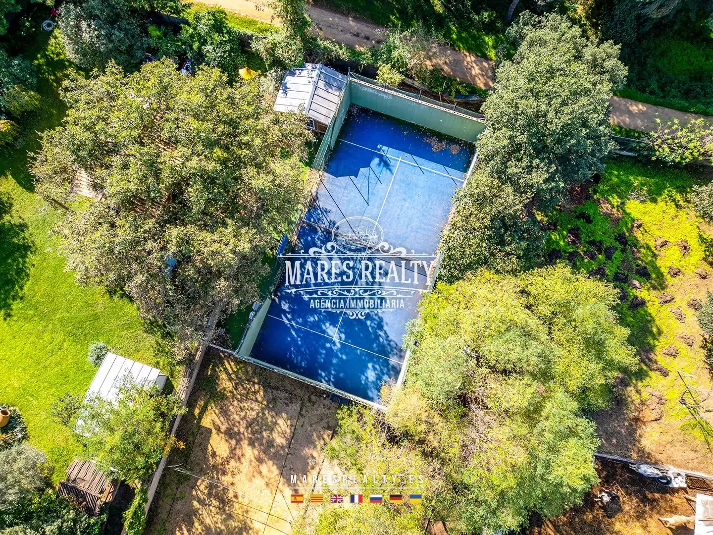 Schwimmbecken von Country house zum Verkauf in Vidreres mit Heizung, Privatgarten und Abstellraum