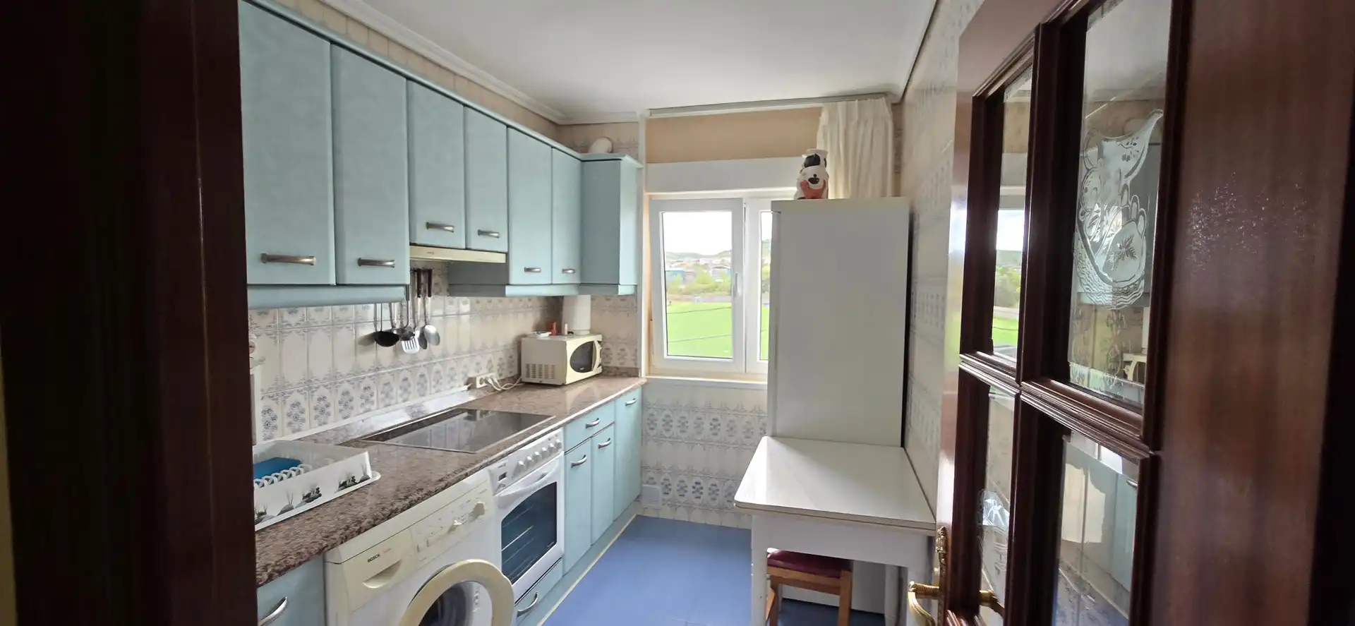 Kitchen of Flat for sale in Guardo  with Storage room, Furnished and Balcony
