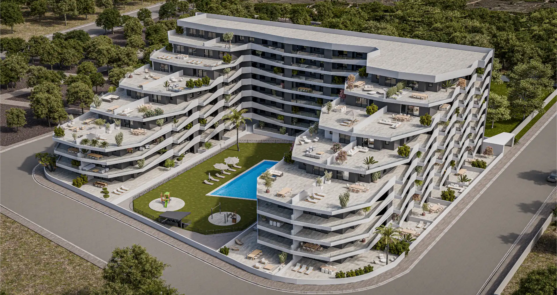 Penthouse mit Pool zum Verkauf in San Miguel de Salinas, imagen 2