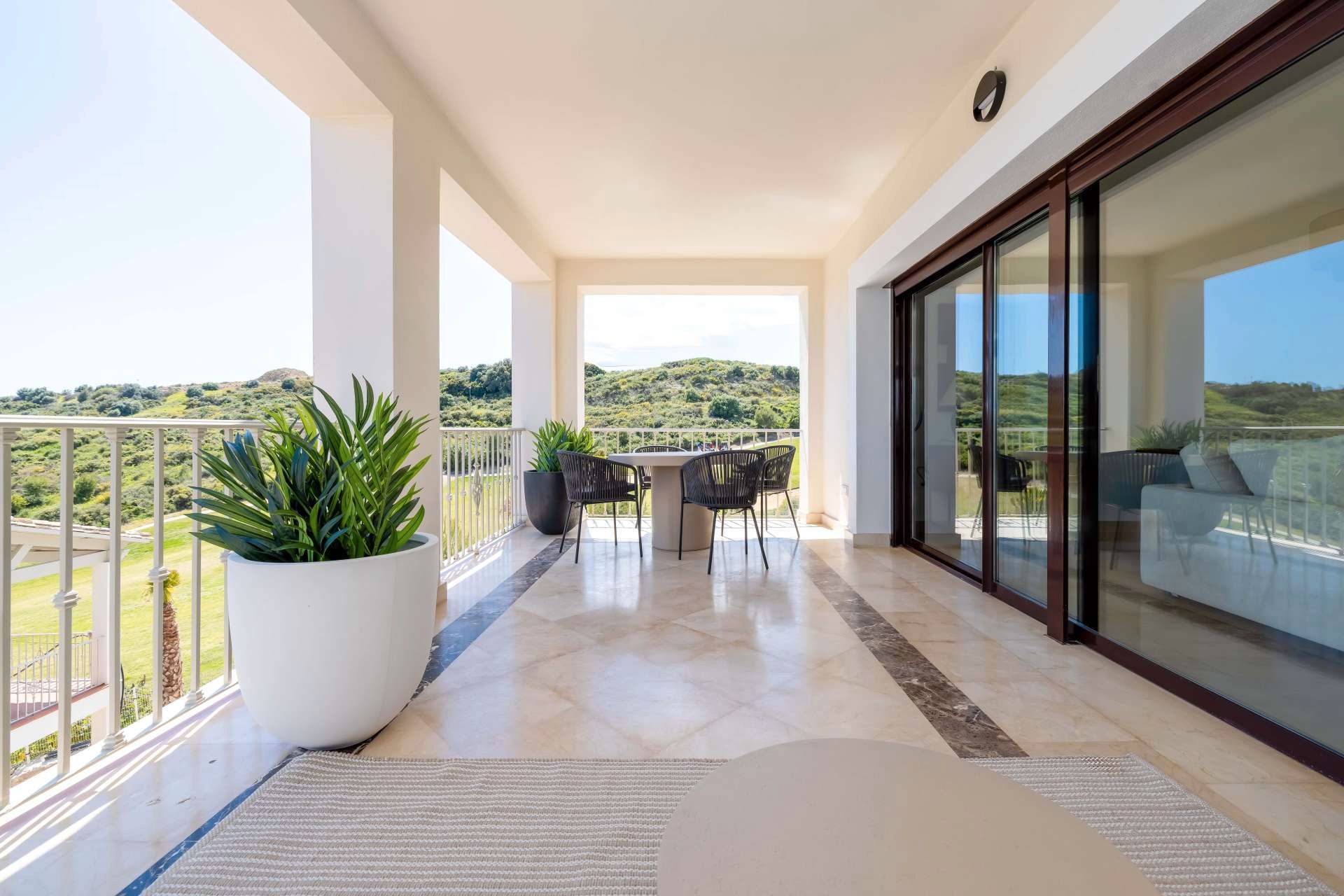 Terrace of Single-family semi-detached for sale in Estepona  with Air Conditioner, Terrace and Storage room