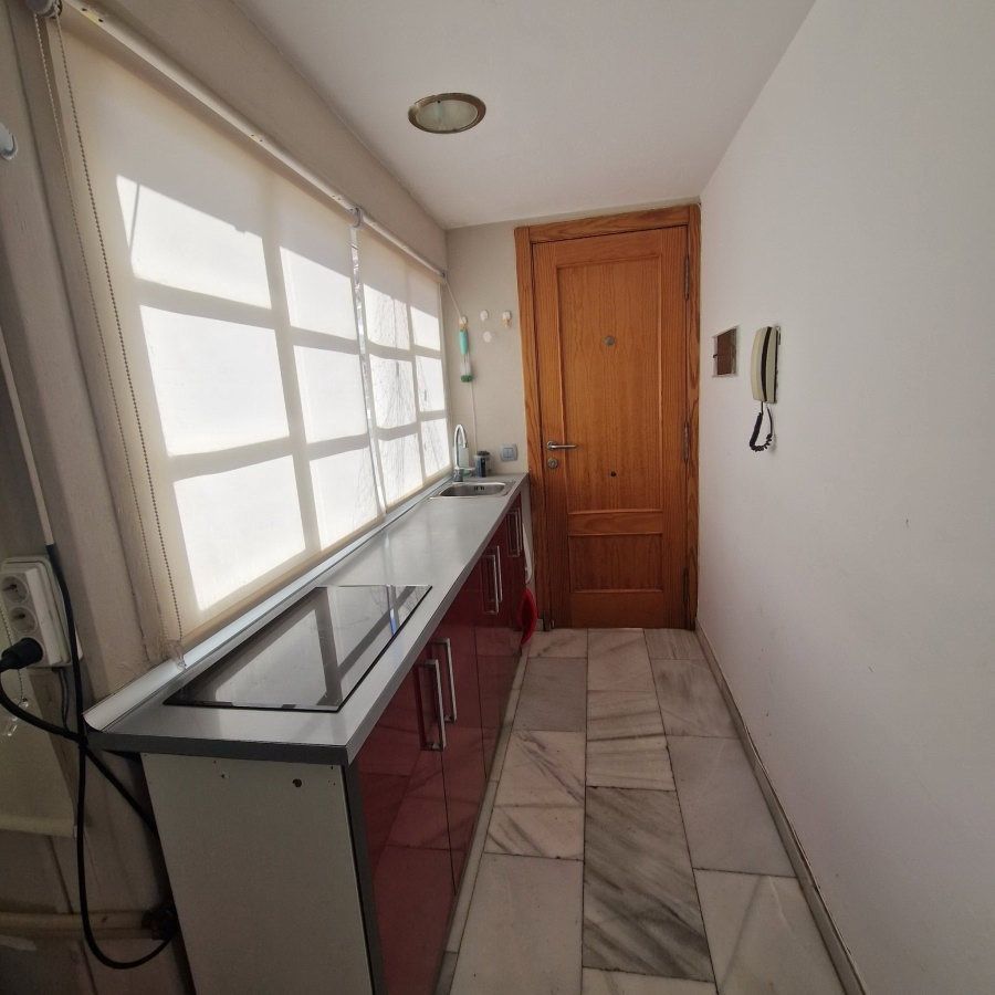 Cocina de Piso de alquiler en Málaga Capital con Aire acondicionado y Amueblado