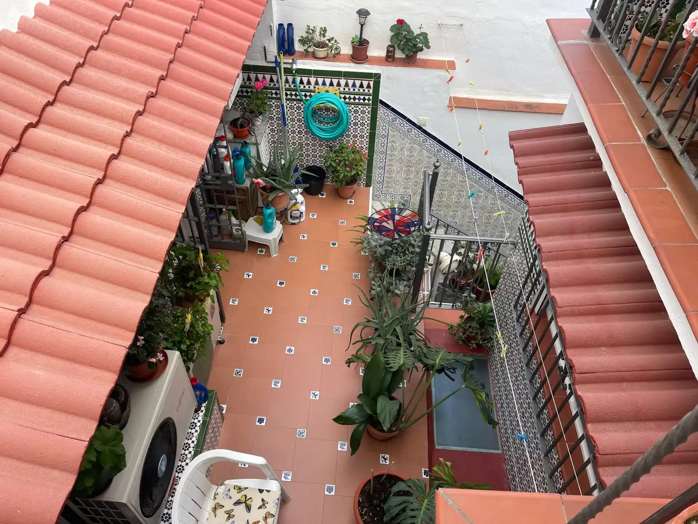 Balcony of Detached homes for sale in Málaga  with Air Conditioner, Terrace and Balcony