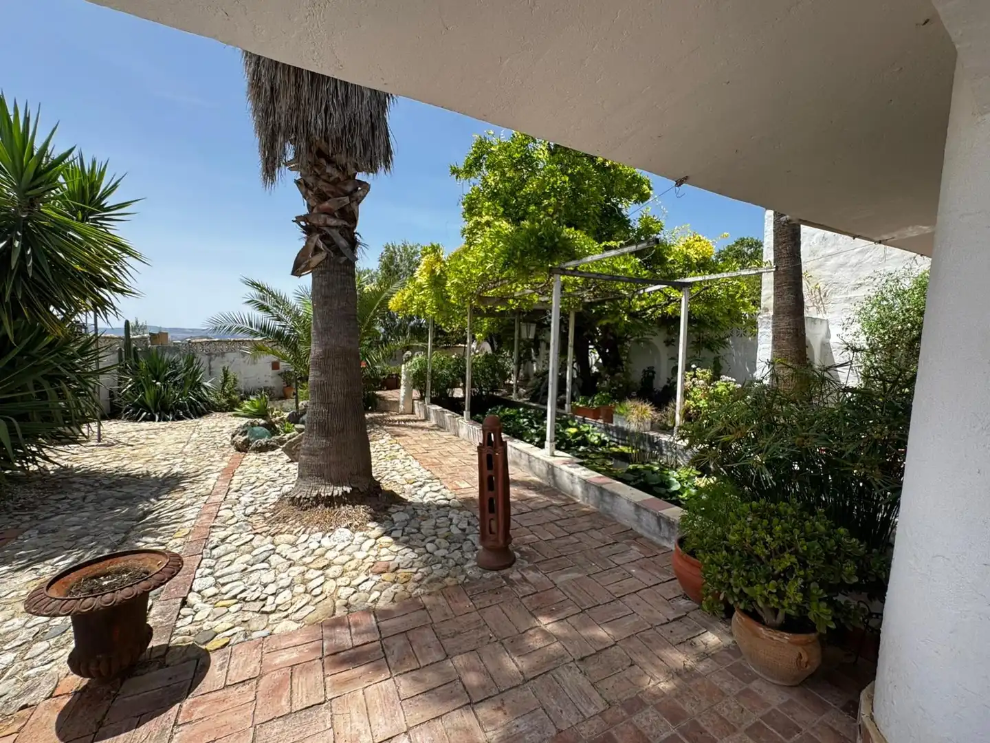 Terrace of Houses for sale in Fuente-Tójar  with Air Conditioner, Heating and Private garden