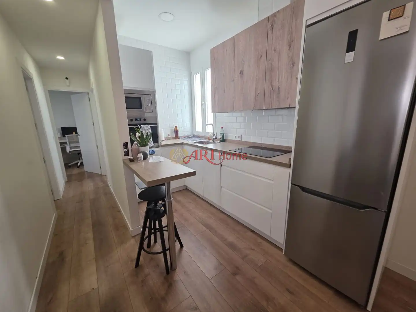 Kitchen of Flat for rent in Madrid  with Air Conditioner, Heating and Furnished