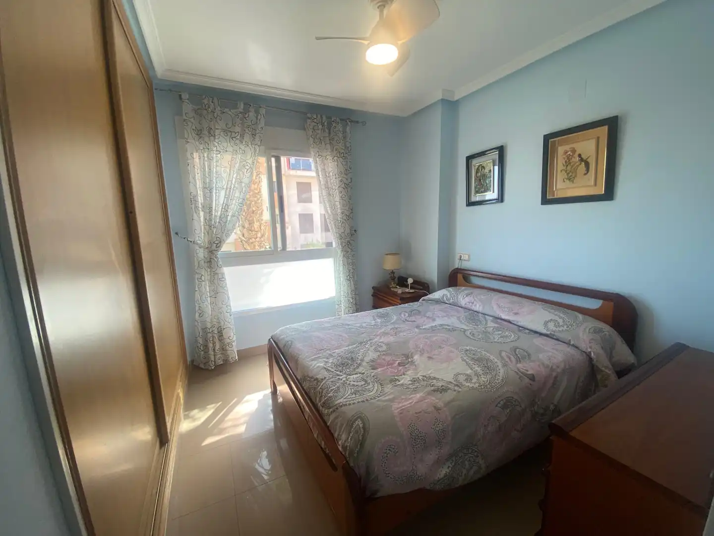 Schlafzimmer von Wohnung zur Miete in Orihuela mit Klimaanlage, Heizung und Terrasse