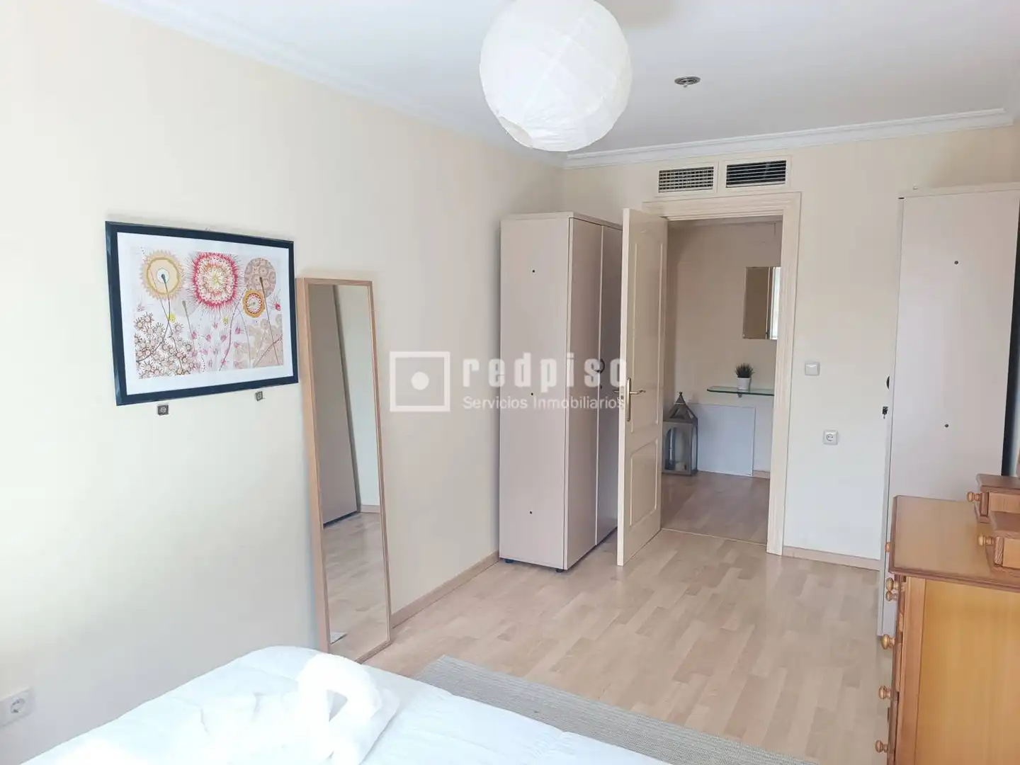 Bedroom of Flat for rent in Benalmádena  with Air Conditioner and Furnished