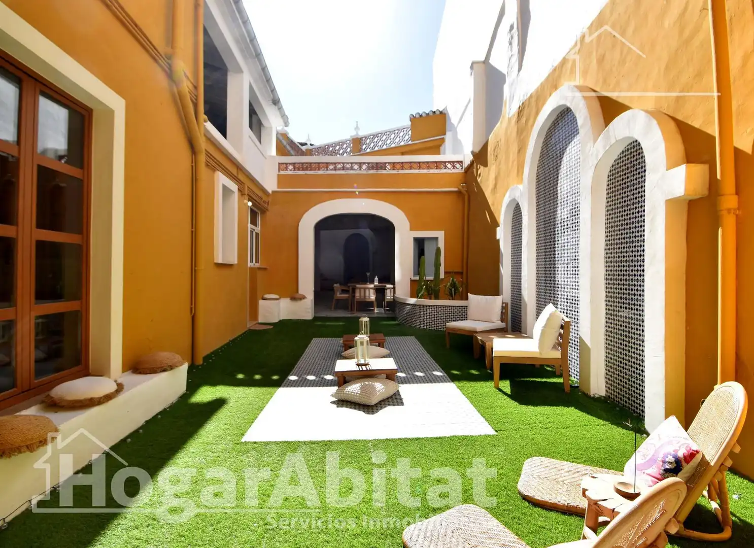 Jardín de Casa o chalet en venta en Pego con Aire acondicionado, Jardín privado y Terraza