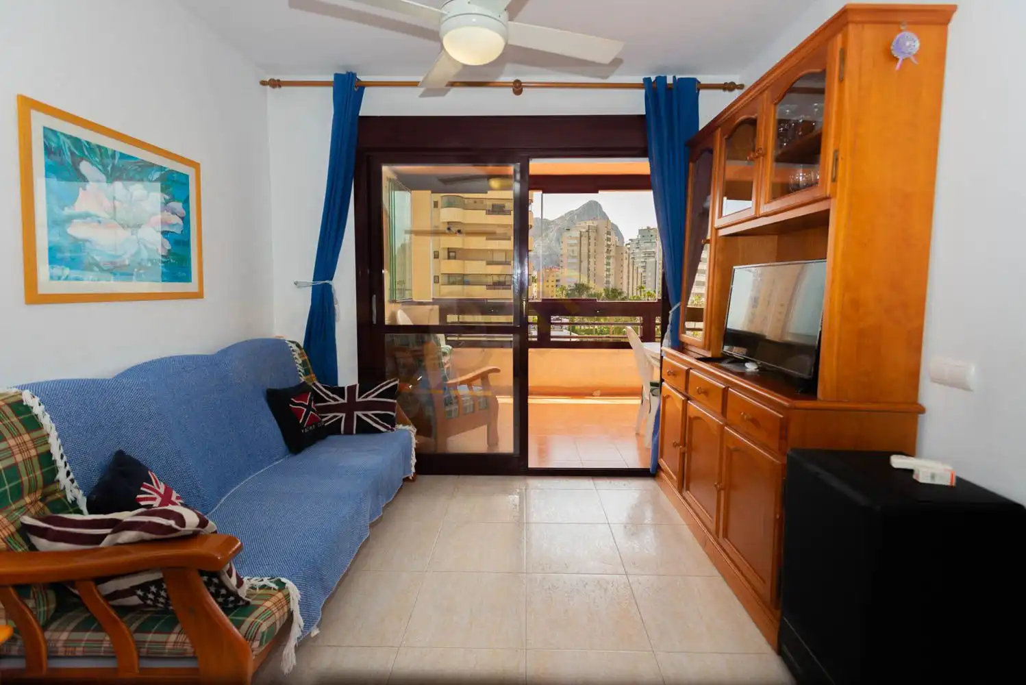 Habitación de Apartamento en venta en Calpe / Calp con Terraza, Amueblado y Piscina comunitaria