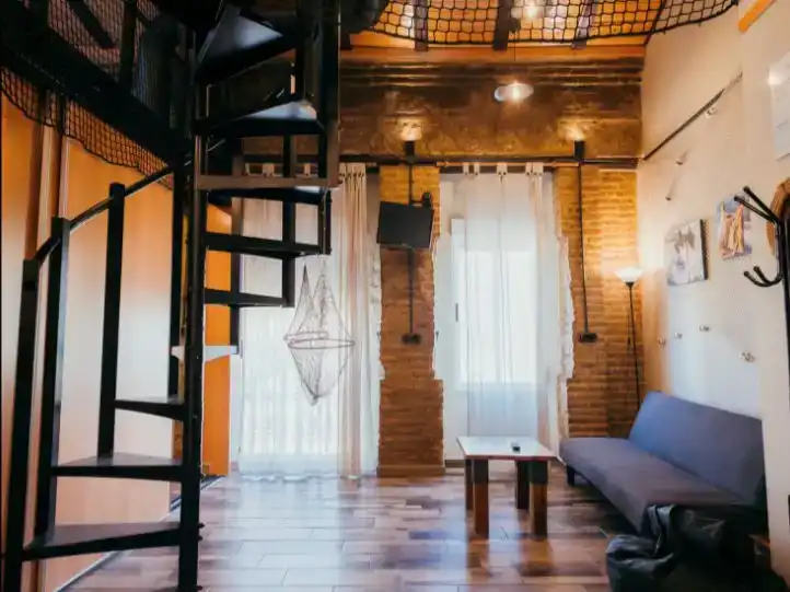 Sala de estar de Piso en venta en  Valencia Capital con Aire acondicionado y Balcón