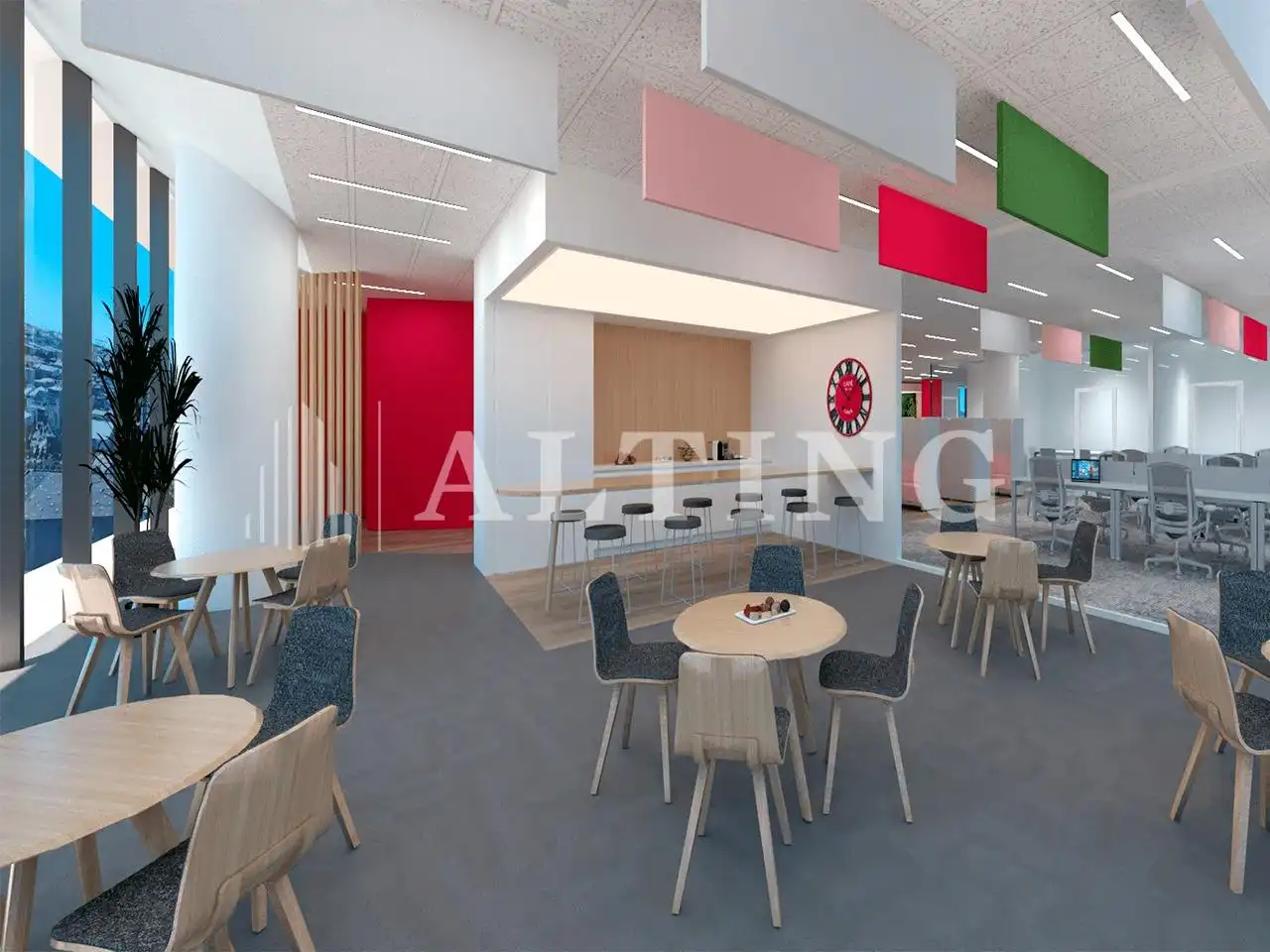 Büro zur Miete in L'Hospitalet de Llobregat mit Klimaanlage